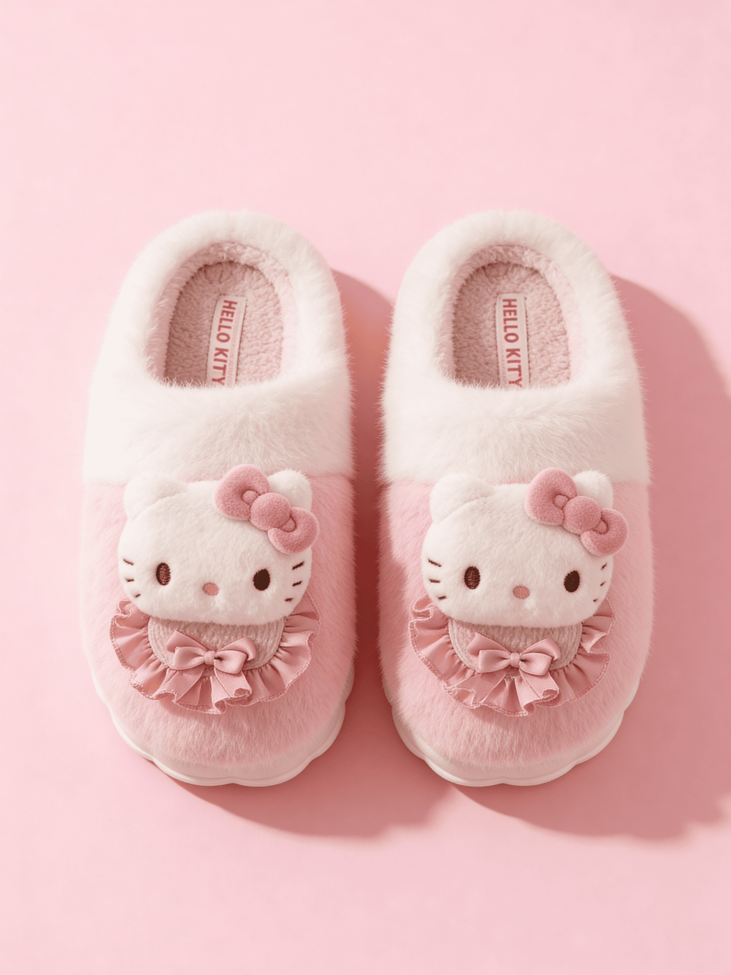 Miękkie kapcie Hello Kitty