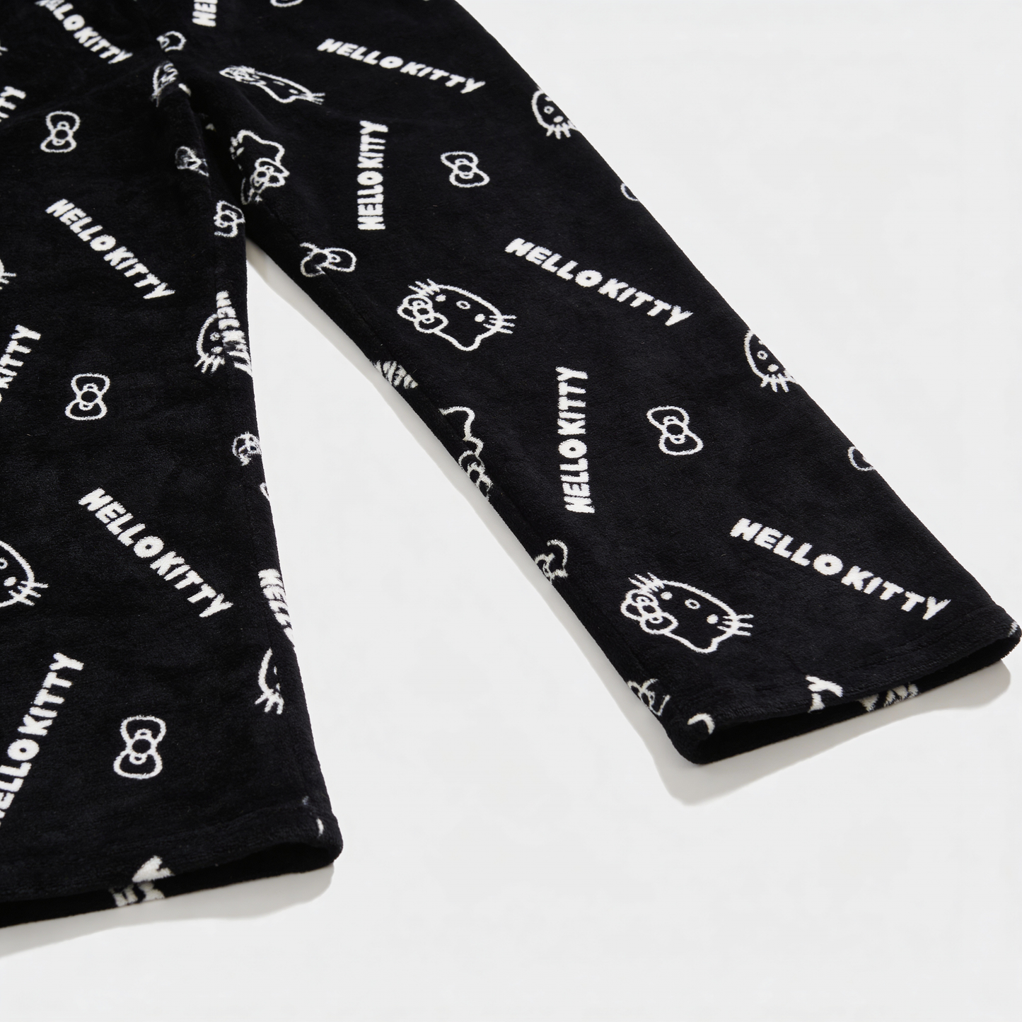 HK Hello Kitty Piżamowe Spodnie - Black/Czarne