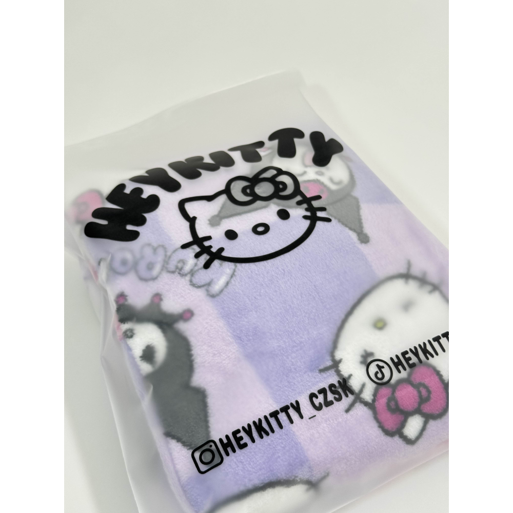 Hello Kitty X Kuromi Pajama Pants - Purple