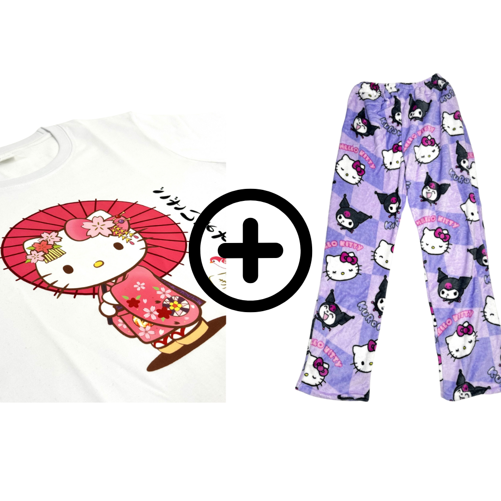 Spodnie Kuromi + koszulka