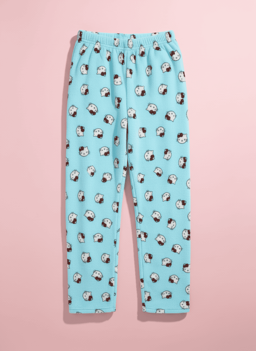 Hello Kitty Pajama Pants - Blue