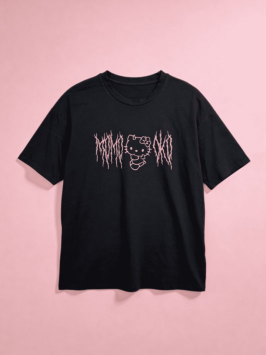 Koszulka Hello Kitty w kolorze czarnym