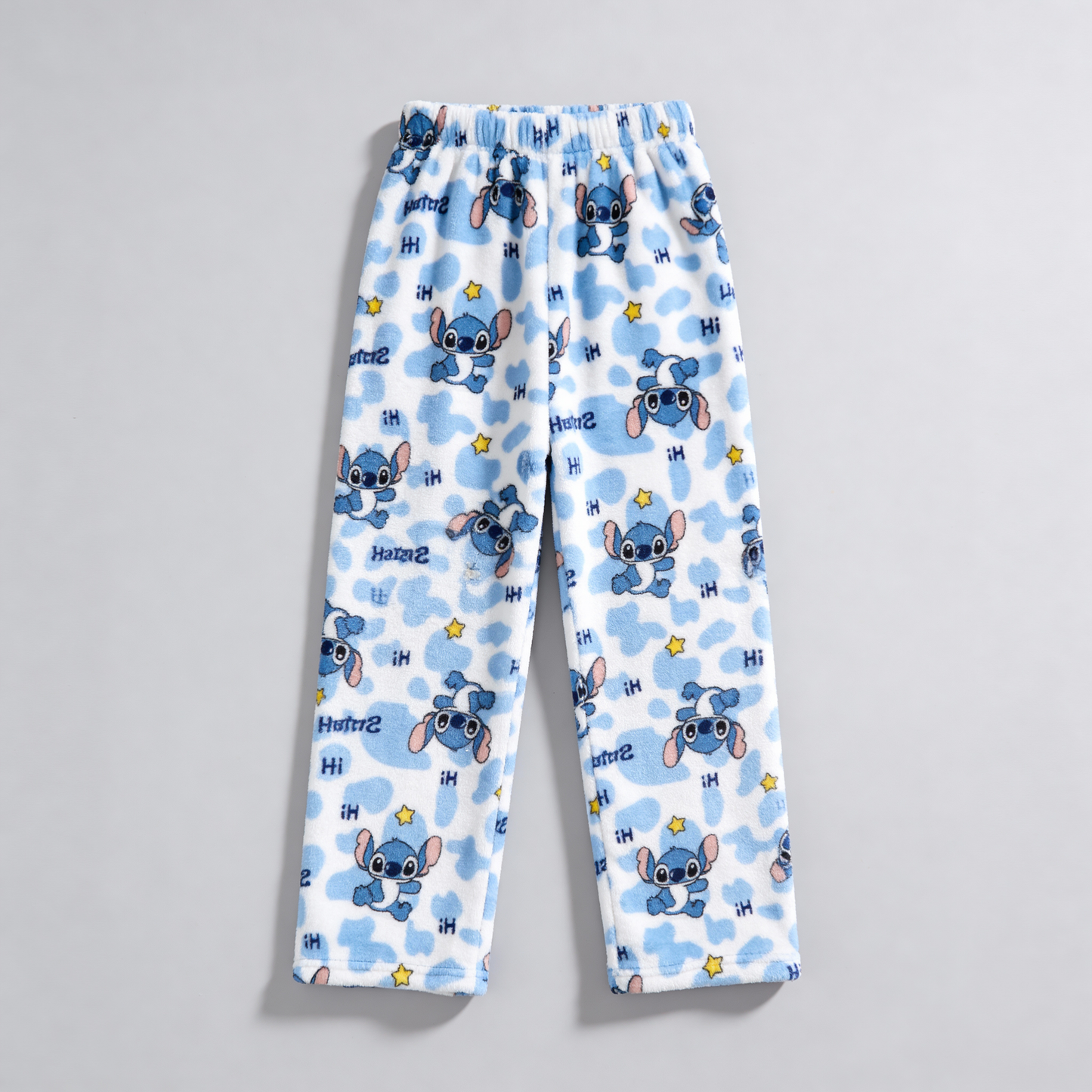 Stitch Piżamowe Spodnie - Blue/Niebieskie