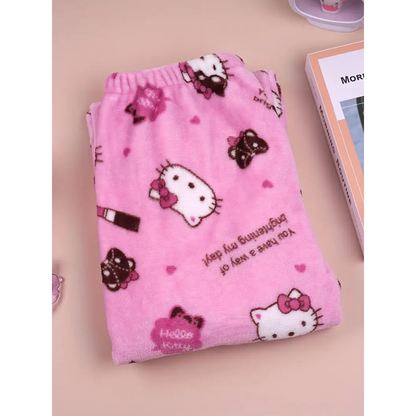 Spodnie piżamowe Hello Kitty – Pink Cosmetics