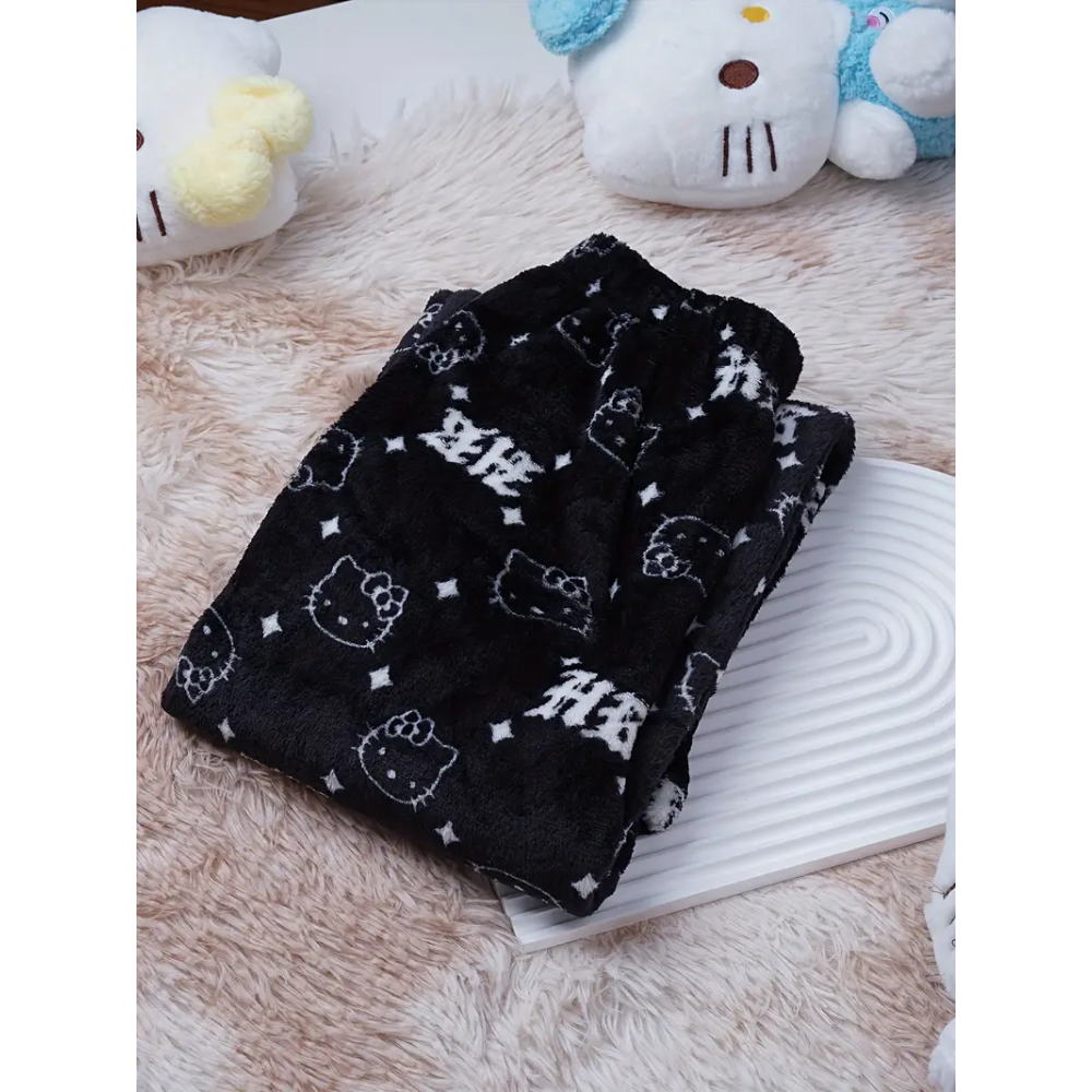 Spodnie piżamowe Hello Kitty – HK Black