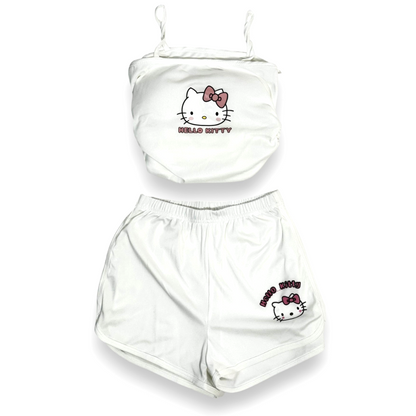 Zestaw Hello Kitty Biały