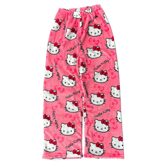 Spodnie piżamowe Hello Kitty – jasnoróżowe