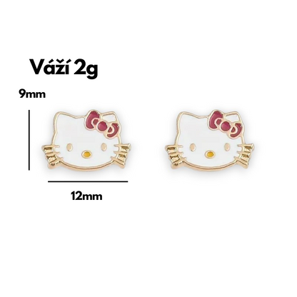 Kolczyki Hello Kitty