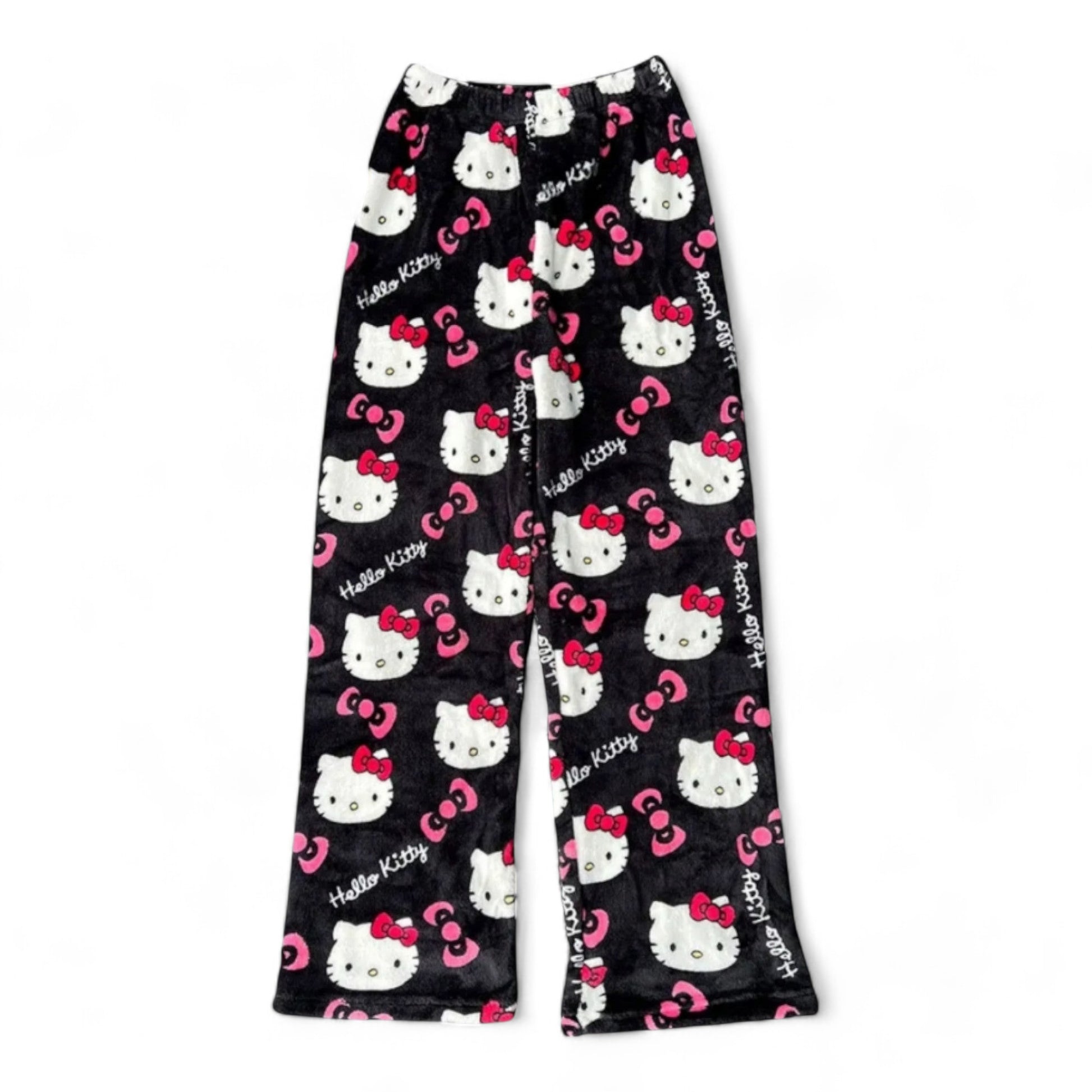 Hello Kitty Pyžamo Kalhoty - Black/Černé