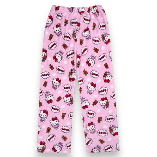 Spodnie piżamowe Hello Kitty – różowy miś