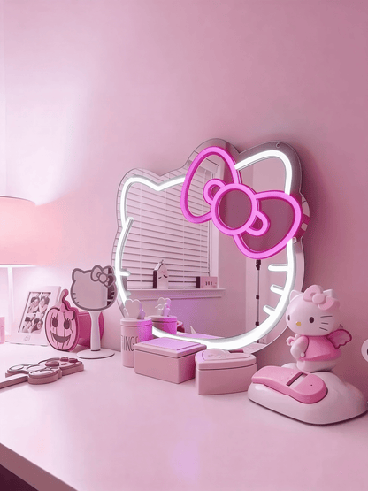 Lustro neonowe LED Hello Kitty
