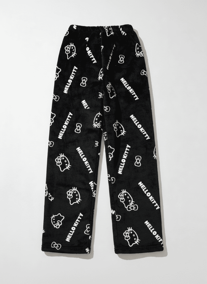 HK Hello Kitty Pajama Pants - Black