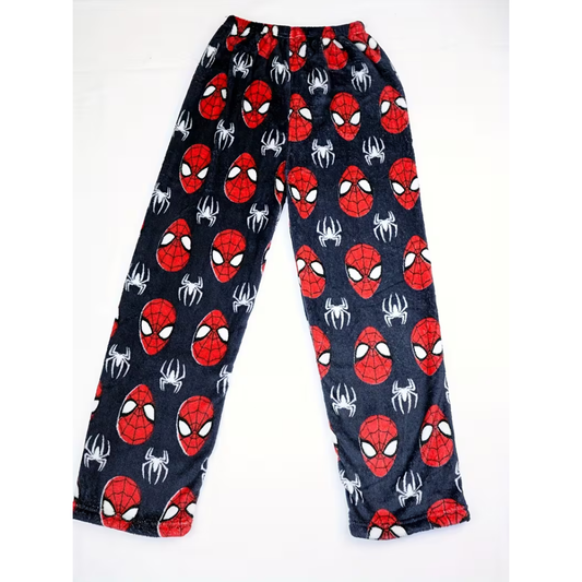Spodnie piżamowe Spiderman – niebieskie