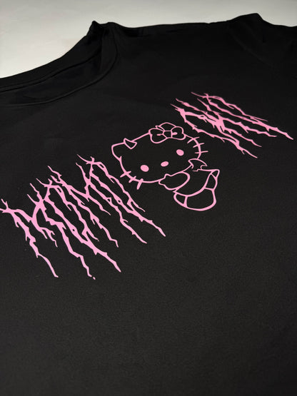 Koszulka Hello Kitty w kolorze czarnym