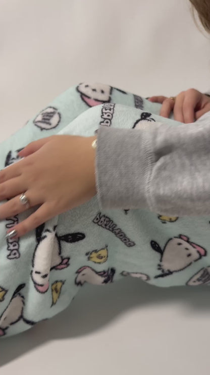 Spodnie piżamowe Pochacco – niebieskie