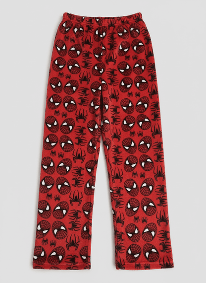 Spodnie piżamowe Spiderman - czerwone