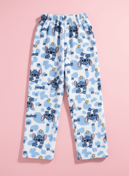 Stitch Pajama Pants - Blue