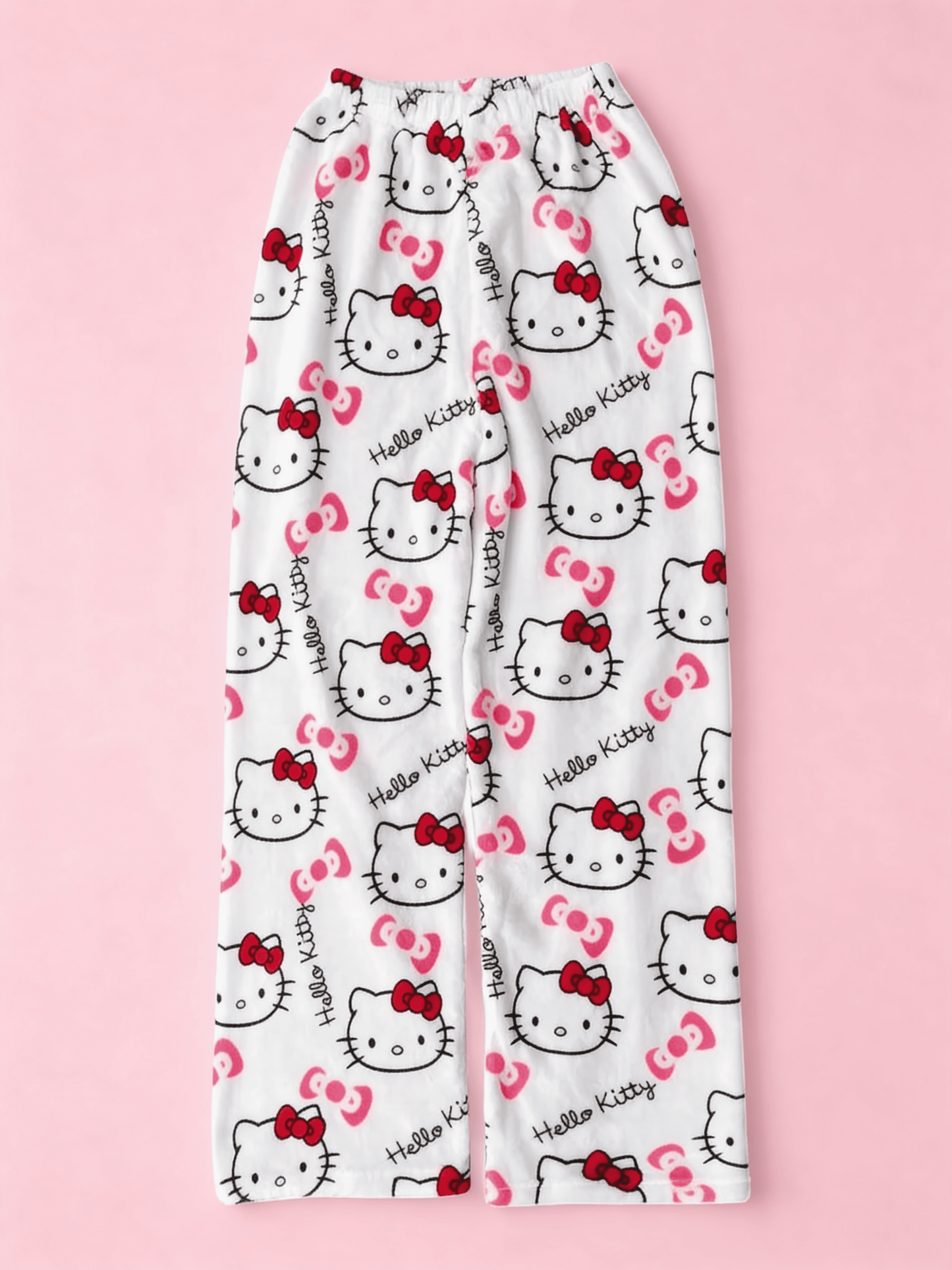 Spodnie piżamowe Hello Kitty – białe
